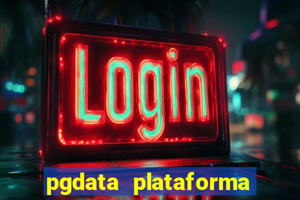 pgdata plataforma de jogos